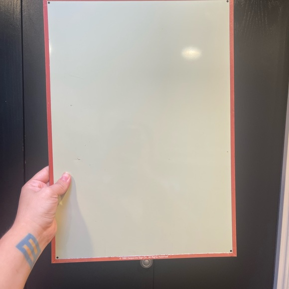 Vintage 1992 Old Gold Cigarettes Native American Woman Tin Sign - Picture 7 of 8